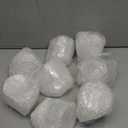 Ferrochef 8 Pack Vintage Glass Coffee Mugs with Handle, 8 oz Footed Tea Cups Clear Glass Bowls for Latte, Cappuccino, Oatmeal, Yogurt, Ice Cream, Hot & Cold Beverages(Glossy Surface)