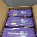 Amazon Basics Incontinence Underwear for Women, Protective, Disposable, Postpartum, Maximum Absorbency, Small, Lavender, 72 Count (3 Packs of 24)