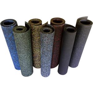 Rubber Cal Elephant Bark Floor Mat (3/16-Inch x 4 x 13-Feet, Black)