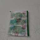 Zoance 102 Sheets Nail Art Stickers & Storage Book,5200 Pieces 3D Self-Adhesive White Floral Nail Stickers with Rhinestones Designs,Multicolor Laser Gold Nail Decals for Women DIY Manicure Decorations