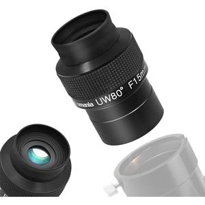 Astromania Telescope Eyepiece 2 inch 15mm - Ultra Wide 80 Degree with Fully Multi-Coated Optics - 2 inch SWA Wide Field Eyepiece Accessory for Astronomy & Stargazing - Compatible with Most Telescopes