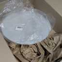 PATIKIL Lampshade Diffuser, 14,5" Diameter Round Diffuser for Drum Lampshades Pendants Light, DIY Light Shield, Frosted White