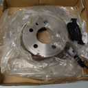 Anpulsero Brake Pads And Rotors Kit Front Compatible with 2010-2017 Chevrolet Equinox, 13-15 Malibu, 321mm(12.6in) Front Rotor FOR 3.6L OR 17 IN Wheels, Automotive Replacement Brake Kits Geomet