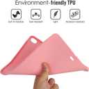 for Apple iPad Air 13 Inch Case M4/M3/M2 (2026/2025/2024), Ultra Slim Lightweight Soft TPU Back Shockproof Tablet Cover Anti-Scratch Impact Resistant Silicone Bumper Protective Shell, Pink