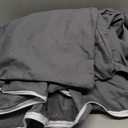 Pure Bedding Duvet Cover Full Size - 3 Pieces Extra Soft Bedding Set, Includes 1 Duvet Cover 80x90 Inches with Zipper Closure & 2 Pillow Shams, Comforter Not Included, Dark Grey