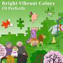 Jigsaw Puzzles for Adults 500 Pieces, Park Party of Dogs Puzzle, Challenging Funny Game with Family Friends