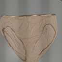 Vanity Fair womens Illumination Hi Cut Panties, Briefs, Plus Size - Rose Beige, 11 US