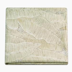 ZonLi Futon Mattress Cover Queen Size for Traditional Japanese Floor Futon Mattress with Zipper,Tatami Floor Sleeping Mat Cover,Super Soft and Machine Washable (64x84, Hand-Drawn Leaf Patterns) (Light Grey)
