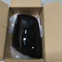 Yumzeco 1PC Compatible with Subaru Side Mirror Cover Forester/Outback/Impreza/Crosstrek/Legacy, Driver Side for Subaru Mirror Cap W/O Light Clip-on 91059FJ010 Replacement-Left, Glossy Black