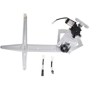 TRQ Front Left Power Window Regulator & Motor Assembly Drivers Side Compatible with 1985-2005 Chevrolet Astro GMC Safari