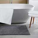 10 x White Bath Towels (Pack of 12, 22x44 Inches) - Economy, Lightweight, Quick Drying - Bulk Sets for Commercial Uses, Gym, Salon, Spa & Hair