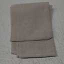 NICETOWN Linen Curtains 50 Inches Long for Bedroom Living Room Door, Light Filtering Sheer Curtains for French Front Back Door, Tie up Blind Shade, 1 Panel, 26" W x 50" L, Ivory White