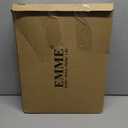 EMME Faux Fur Duvet Cover King Size, 3 Pieces Ultra Soft Fluffy Comforter Cover, Cozy Warm for Winter, Luxury Elegant Shaggy Bubble Design Bedding, 1 Duvet Cover & 2 Pillow Shams (King, Cream White)