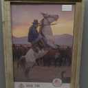 Rustic Barnwood Picture Frames 14x22 - Natural Reclaimed Wood Wall Hanging - Handcrafted Vintage Distressed, 1 3/4" Frame Width (Grey)