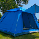 Tent for Camping and Hiking, 55"×,75, Blue