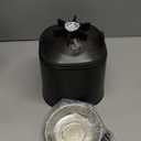 Automatic Cat Feeder with Camera, 4L WiFi Smart Pet Feeder with APP Control, 1080P HD Video,Night Vision,Voice Call, Motion Detection, Dual Power Supply, Supports 5GHz/2.4GHz,for Dogs Cats, Small-Pet (Black)