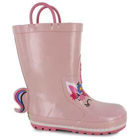 Western Chief Rain Boots with Pull on Handles for Toddlers and Kids - Premium Waterproof Boots for Boys and Girls, Size 10