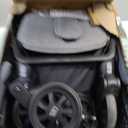 Lightweight Travel Stroller for Baby & Toddlers - Easy Fold & Compact Stroller with Canopy, Storage Basket, Multi-Position Recline & Convenient One-Hand Fold (Grey)