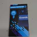 Esanik 2 Pack Matte Privacy Glass Screen Protector for iPhone 16 Pro Anti-Glare & Anti-Spy, Anti-Reflection, Smooth as Silk, Military-Grade 9H Hardness, Flawless Fit Tray