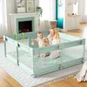 Fodoss Playpen for Babies and Toddlers, Green Playpen for Apartment, Kids Play Pen, Extra Large Baby Play Pen, Big Playard for Infants
