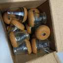 Small Chair Leg Floor Protectors Chair Leg Protectors for Hardwood Floors Felt Silicone Caps Strengthen Bottom Protection Anti-Scratch Reduce Noise 32 Pack Clear Round Small Fit 1/2" to 3/4" (14-19mm)