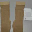 Truform Sheer Compression Stockings, 15-20 mmHg, Women's Knee High Length, 20 Denier, Light Beige, Large