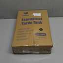 GOZILLA Small Turtle Tank Kit(Tank+Lamp+Filter), Acrylic Turtle Starter Kit with Adjustable Lamp, Reptile Habitat and Terrarium with Multi-Functional Areas for Small Reptiles (Black Kit)