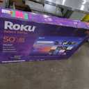Roku Smart TV 2025 – 50-Inch Select Series, 4K HDR TV – RokuTV with Enhanced Voice Remote – Flat Screen LED Television with Wi-Fi for Streaming Live Local News, Sports, Family Entertainment