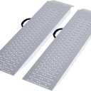 Loading Ramps - Set of Two 35.5-Inch Ramps for ATVs, Motorcycles, Mowers, Carts, and More - 1200lb Combined Capacity Shed Ramp Set by Stalwart