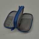 Electronic Organizer Travel Cable Accessories Case, 2 Pack Electronic Organizer Bag, Accessories Organizer Pouch for Cable, Cord, Charger, Phone, USB, Power Bank, Earphone(Small+Big, Blue)