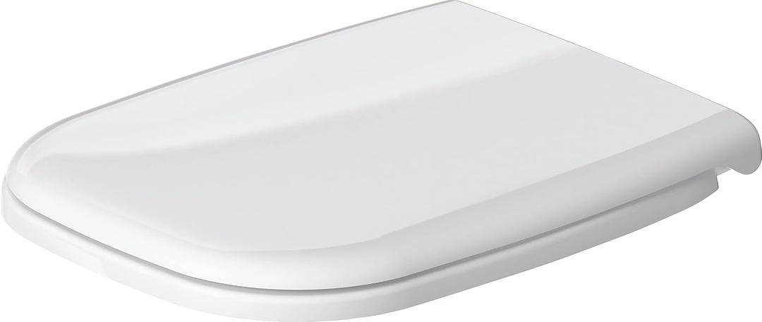 Duravit 0067390000 D-Code Toilet Seat and Cover, White Finish