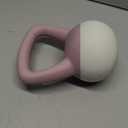 NEALFIT Soft Kettlebell 5LB/ 10LB/ 15LB/ 20LB/ 25LB, Kettlebells Set Soft Kettle Bell Anti-Slip Grip Weight for Home Gym Strength Training (5LB Pink-White)
