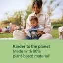 Philips Avent Ultra Air Pacifiers - Orthodontic Design, for Babies 6-18 Months, Soft Silicone Symmetrical Nipple, BPA-Free, 2 Sterilizing Cases, 4 Pack, SCF087/25 (green, pink)