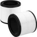 CFKREYA 2 Pack HAPF360 Type J Filter Replacement Compatible with Holmes 360 Purifier HAP360W and Bionaire BAPF361