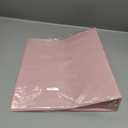 SUNEE 3 Ring Binder 3 Inch 1 Pack, Clear View Binder Three Ring PVC-Free (Fit 8.5x11 Inches) for School or Office Supplies, Pink