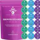 Shower Steamers Aromatherapy Gifts for Women, 18-Pack Organic Eucalyptus Lavender Mint Essential Oil Shower Bombs, Self Care Stress Relief Birthday or Christmas Stocking Stuffers Gifts for Her/Him