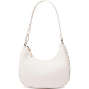 WSRYDJDL Crescent Shoulder Bags for Women Cute Hobo Tote Handbag Under the Arm Purses Mini Clutch Purse with Zipper Closure