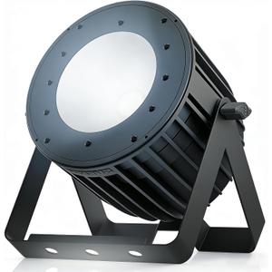 SHEHDS LED COB 200W Par Lights Cool White and Warm White 2in1 Stage Wash Lights 69 Degree Beam Angle DMX&Sound Actived Control Aluminum Alloy Shell Uplights for Disco DJ Church Wedding Concert Show