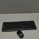 Logitech MK270 Wireless Keyboard and Mouse Combo for Windows, 2.4 GHz Wireless, Compact Mouse, 8 Multimedia and Shortcut Keys, 2-Year Battery Life, for PC, Laptop - Black