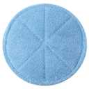 12" Microfiber Carpet Bonnet 437053, Mopping and Buffing Pad, Compatible with BGEM9000, ORB550MC Floor Machines, and Oreck Orbiter Pads 437.053BG