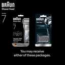 Braun Series 7 70S Electric Shaver Head Replacement Cassette Silver