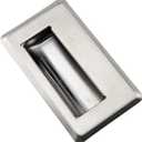 304Stainless Steel Handle Recessed Rectangular Pull Handle Industrial Hardware Cabinet Door Pull Handle for Storage Box