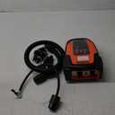 Electric Paddle Board Pump, 50PSI High Pressure Portable SUP Air Pump with Auto-Off and Deflation Function, 12V DC Car Connector for Stand Up Paddle Boards, Car Tires, Boats, Kayaks (big)