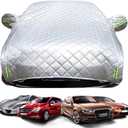 Hail Protector Car Cover, 5-Layer Thickened Hail Storm Protector Padded Car Cover SUV, Durable Snow proof Waterproof Windproof Sun UV Blanket Outdoor All Weather Automobile Protection (SUV)