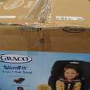 Graco Slimfit 3-in-1 Convertible Car Seat, Slim Car Seat with Space-Saving Design, Highback Booster Seat with 10-Position Headrest, Rear Facing and Forward Facing Carseat, Jarret, Mfd: 02/23/2026