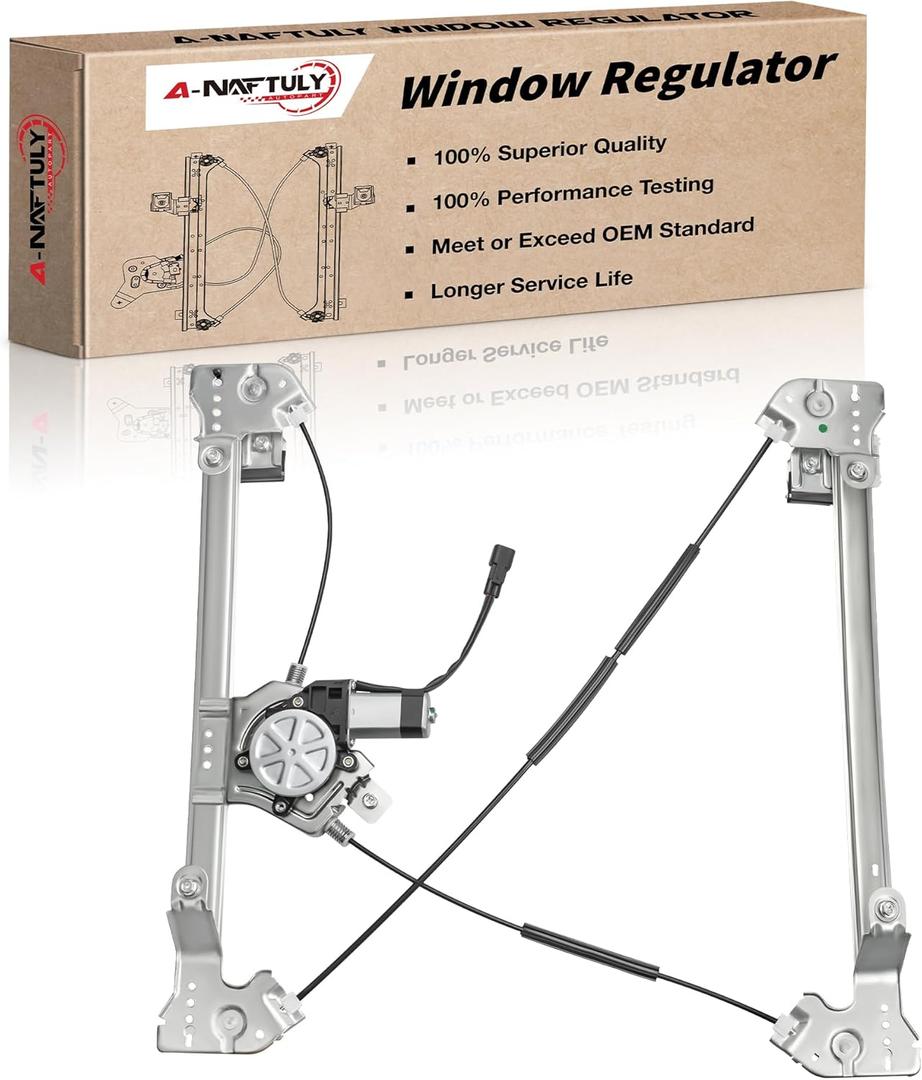 741-430 Power Window Motor and Regulator Assembly Front Left Driver Side Compatible with Ford F150 2004 2005 2006 2007 2008 (Extended Cab Only)