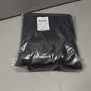 NICETOWN Pitch Black Solid Thermal Insulated Grommet Blackout Curtains/Drapes for Bedroom Window (2 Panels, 42 inches Wide by 63 inches Long, Black)