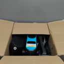 Dripex Under Desk Elliptical Machine, Electric Leg Exerciser While Sitting for Seniors, Portable Seated Pedal Exerciser with 12 Level Speeds, Remote Control, 6 Auto preset Programs (Green)