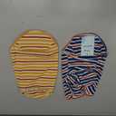 Knuffelen Dog Shirts Cotton Striped T-Shirt Summer Pet Clothes for Small Dogs 2-Pack Soft Puppy Apparel Cat Tee Breathable Stretchy Blue Yellow Multi-colored, Small
