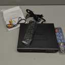 DVD Players for TV with HDMI, DVD Players That Play All Regions, Simple DVD Player for Elderly, CD Player for Home Stereo System, Included HDMI and RCA Cable, with Big Buttons Remote Control